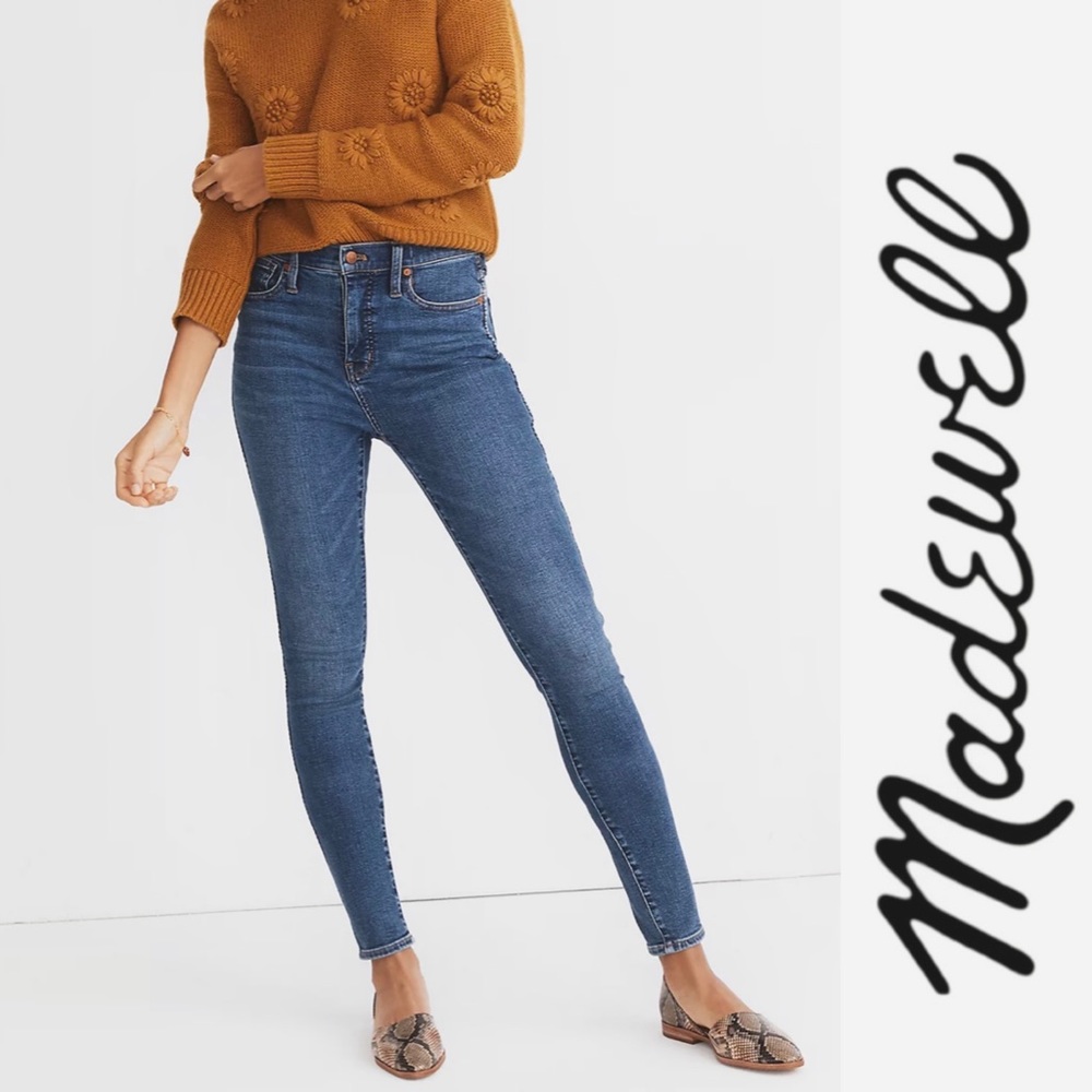 Madewell  9” High Rise Skinny Jeans
